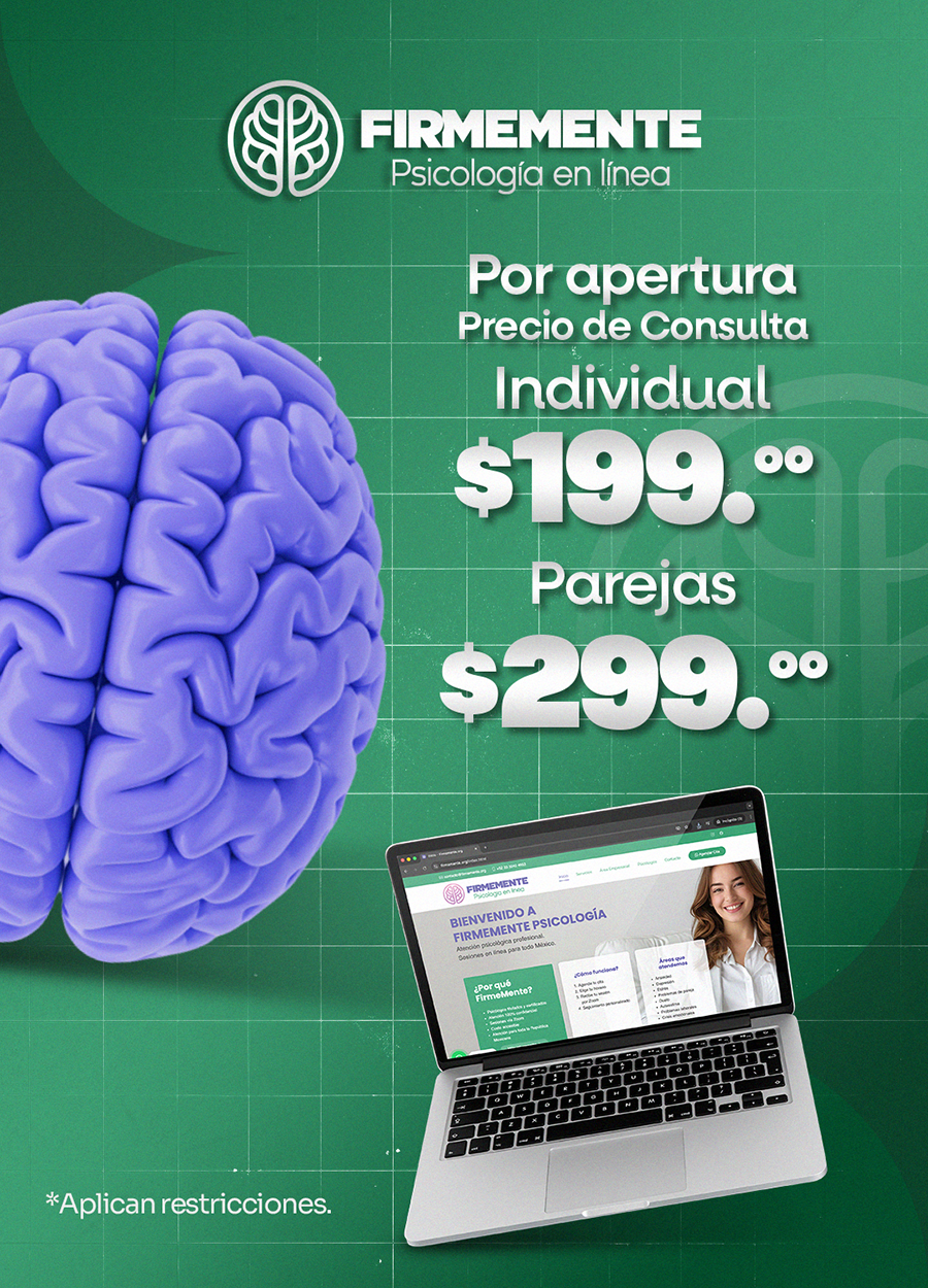 Promoción Firmemente Psicología